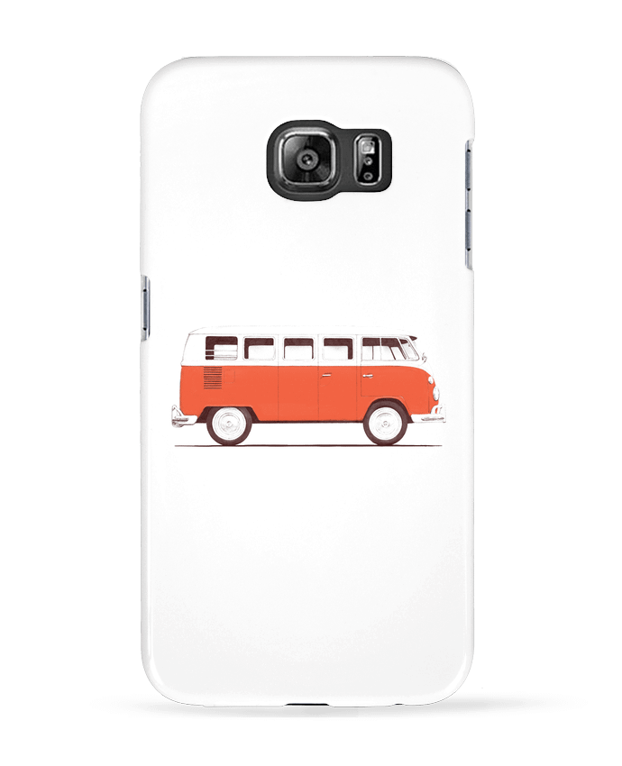 Case 3D Samsung Galaxy S6 Red Van - Florent Bodart