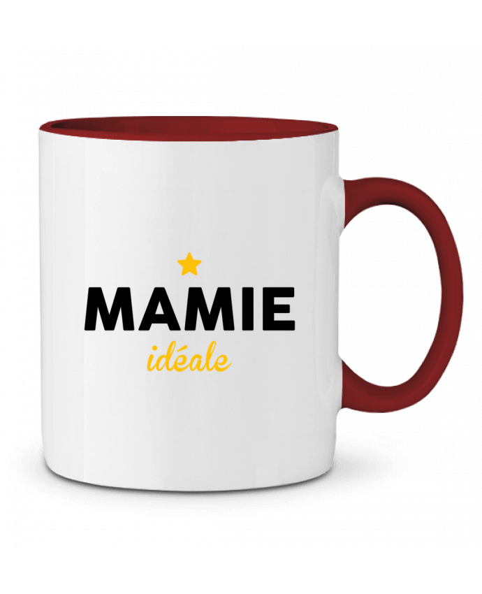 Mug bicolore Mamie idéale tunetoo