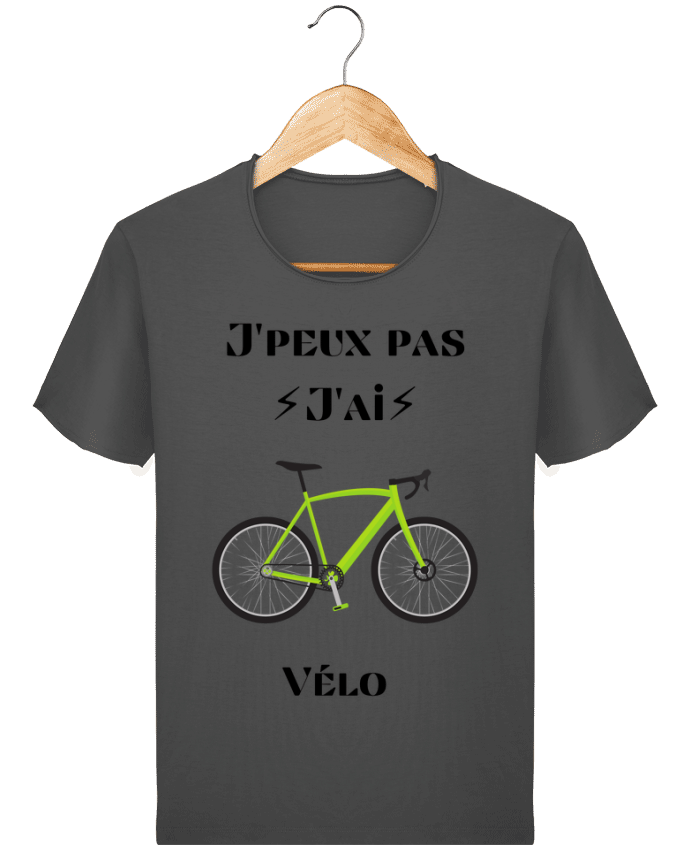  T-shirt Homme vintage J'peux pas j'ai vélo par Maka shop