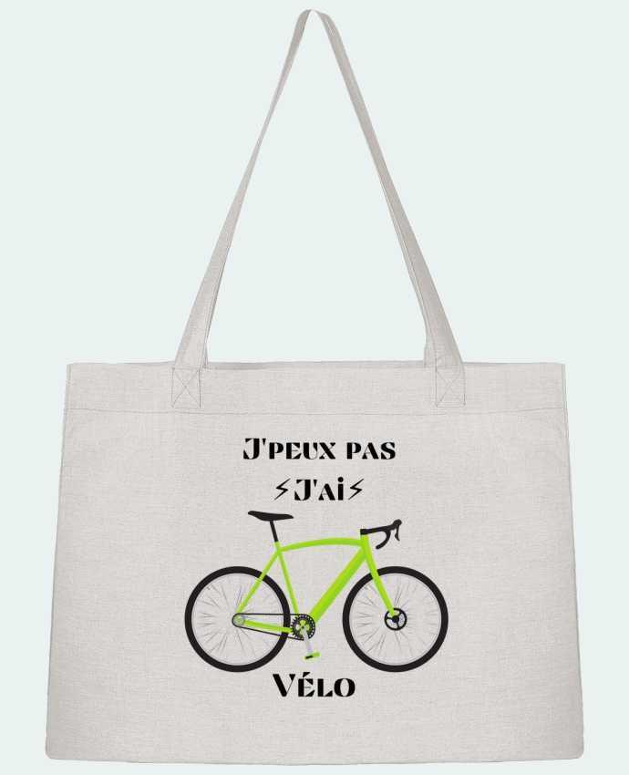 Sac Shopping J'peux pas j'ai vélo par Maka shop