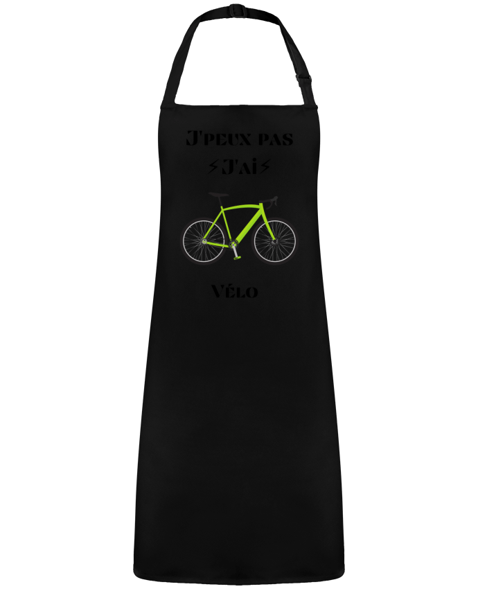 Tablier J'peux pas j'ai vélo par  Maka shop