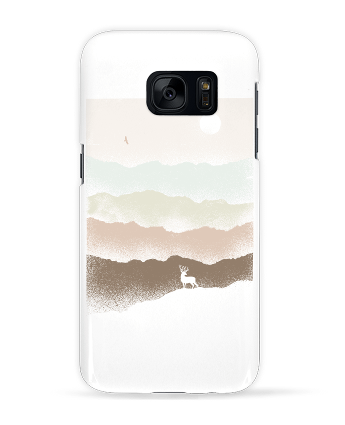 Case 3D Samsung Galaxy S7 Quietude by Florent Bodart