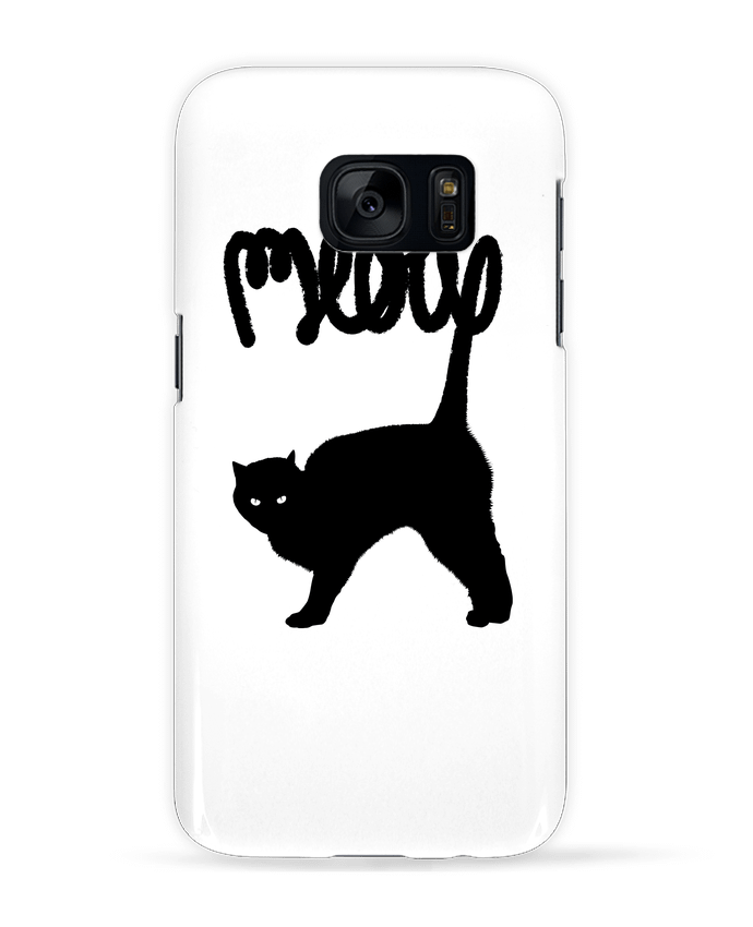 Case 3D Samsung Galaxy S7 Meow by Florent Bodart