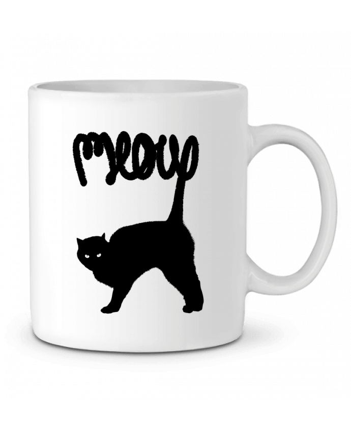 Ceramic Mug Meow by Florent Bodart