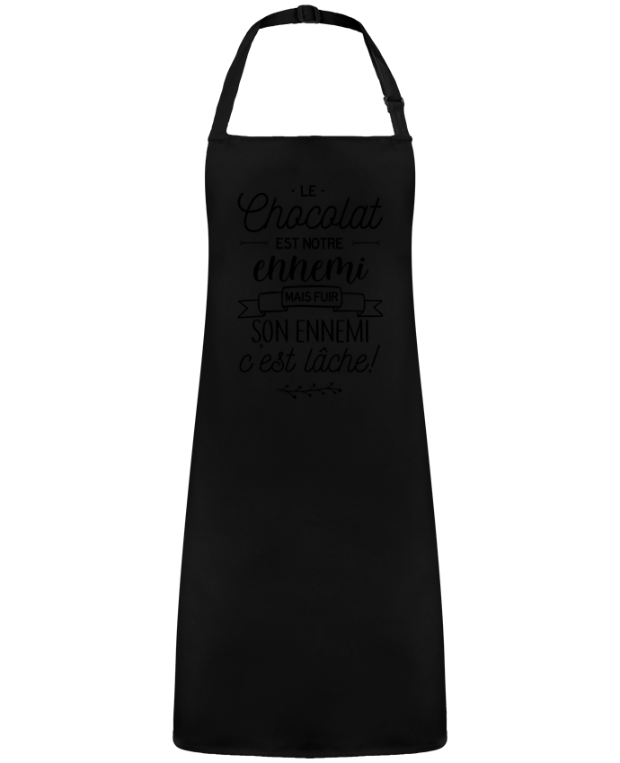 Apron no Pocket Le chocolat notre ennemi by  La boutique de Laura