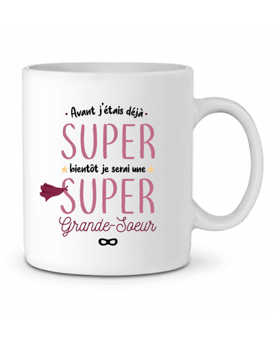 Mug  Super grande-soeur par La boutique de Laura