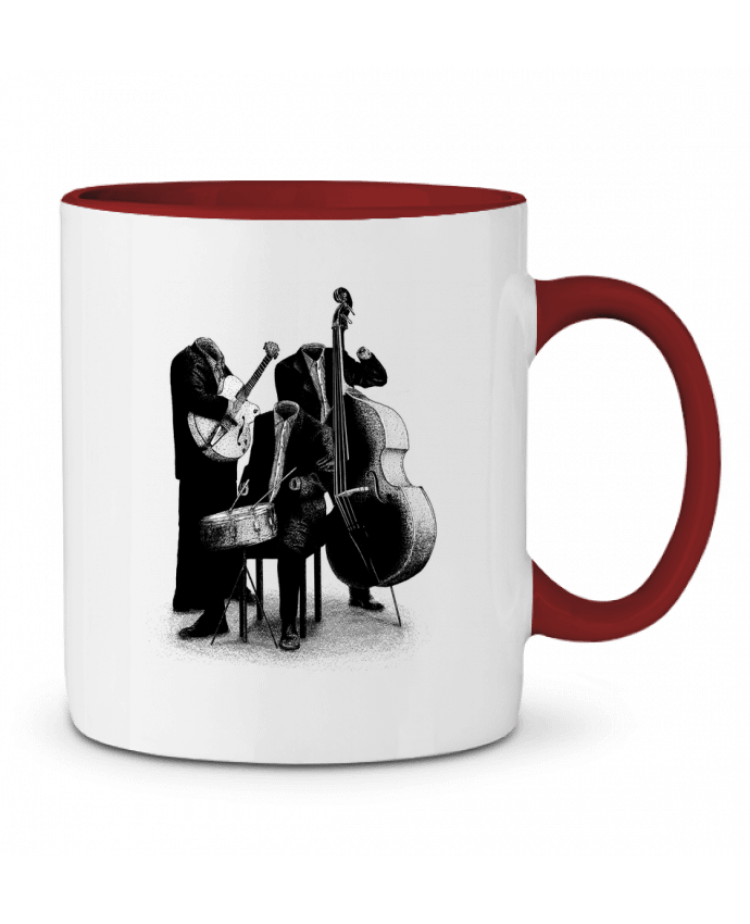 Mug bicolore Les invisibles Florent Bodart