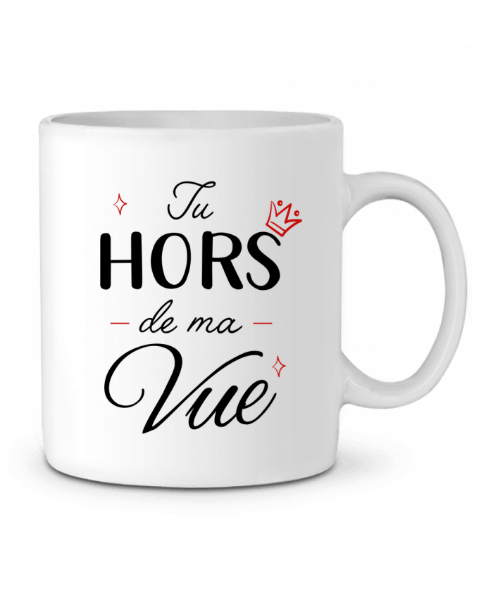 Mug  Tu hors de ma vue! par La boutique de Laura