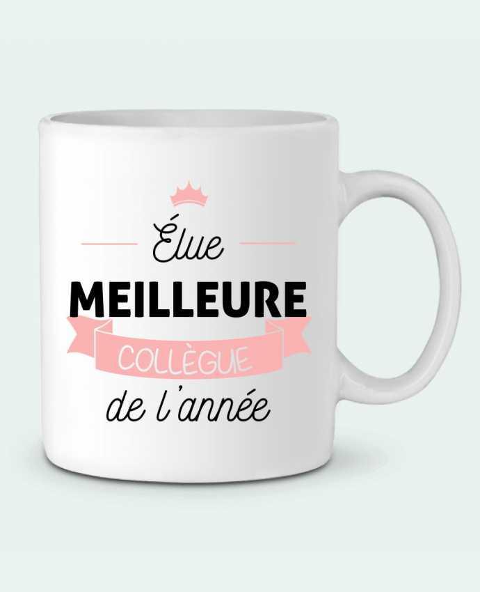 Mug  Élue meilleure collègue de l'année par La boutique de Laura