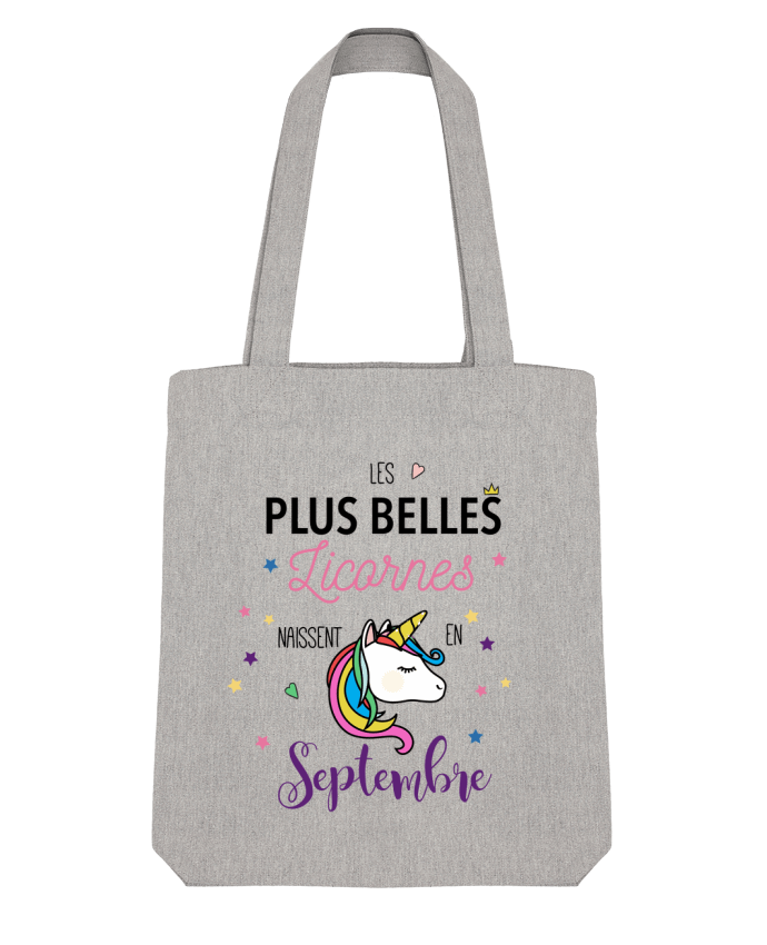 Tote Bag Stanley Stella Belle licorne / Septembre par La boutique de Laura 