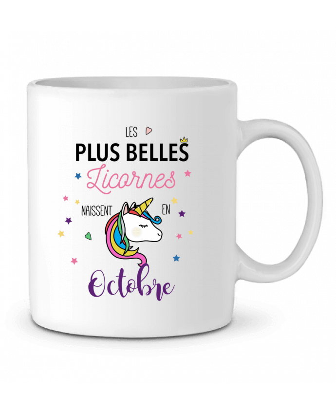 Mug  Les plus belles licornes - Octobre par La boutique de Laura