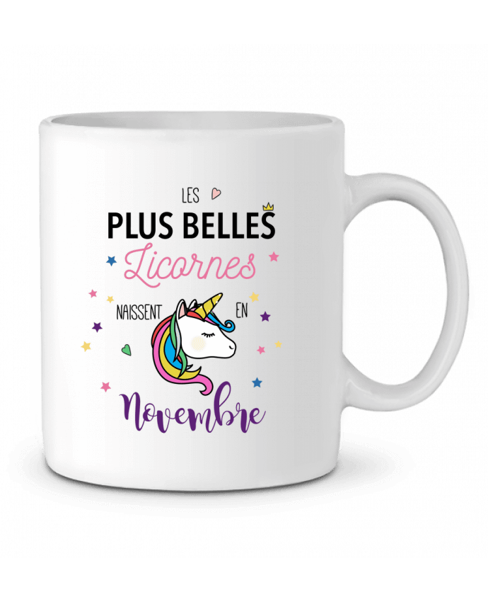 Mug  Les plus belles licornes / Novembre par La boutique de Laura