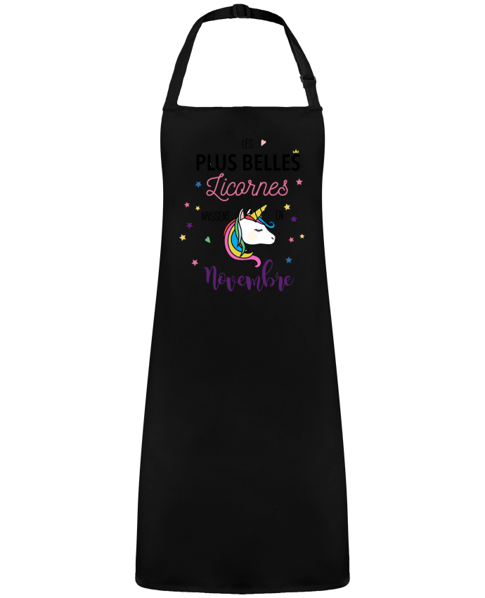Tablier Les plus belles licornes / Novembre par  La boutique de Laura