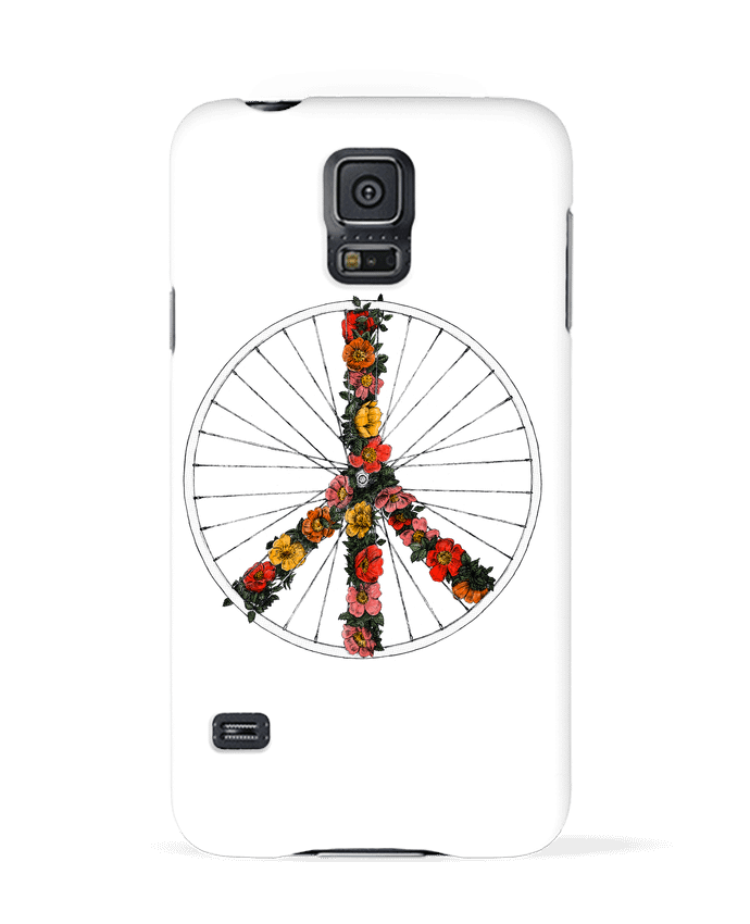Carcasa Samsung Galaxy S5 Peace and Bike por Florent Bodart