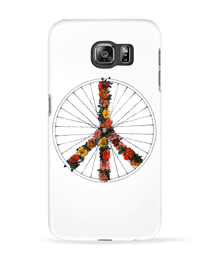 Coque Samsung Galaxy S6 Peace and Bike - Florent Bodart