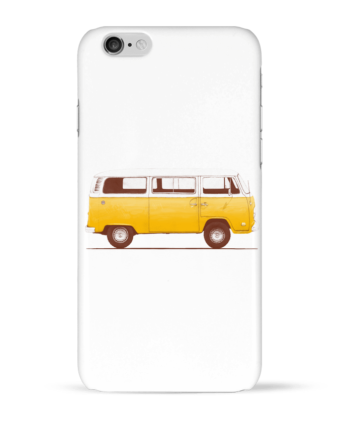 Case 3D iPhone 6 Yellow Van by Florent Bodart