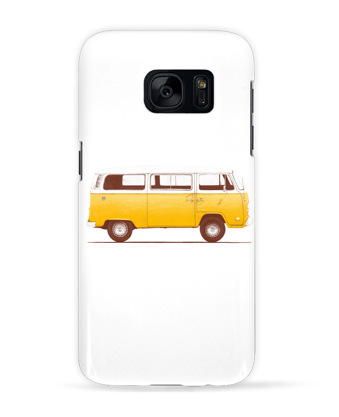 Case 3D Samsung Galaxy S7 Yellow Van by Florent Bodart