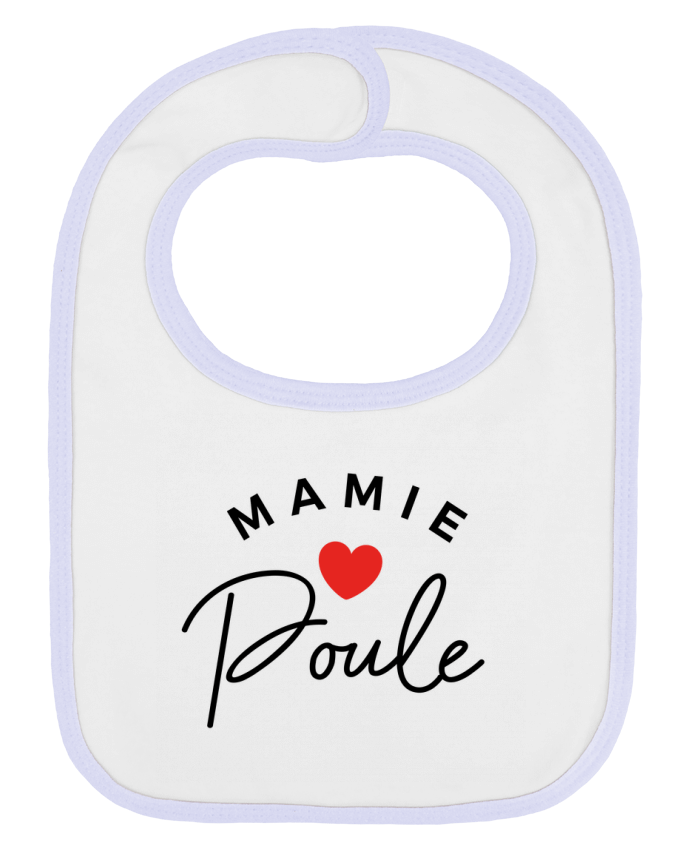 Bavoir bébé uni Mamie Poule par Nana