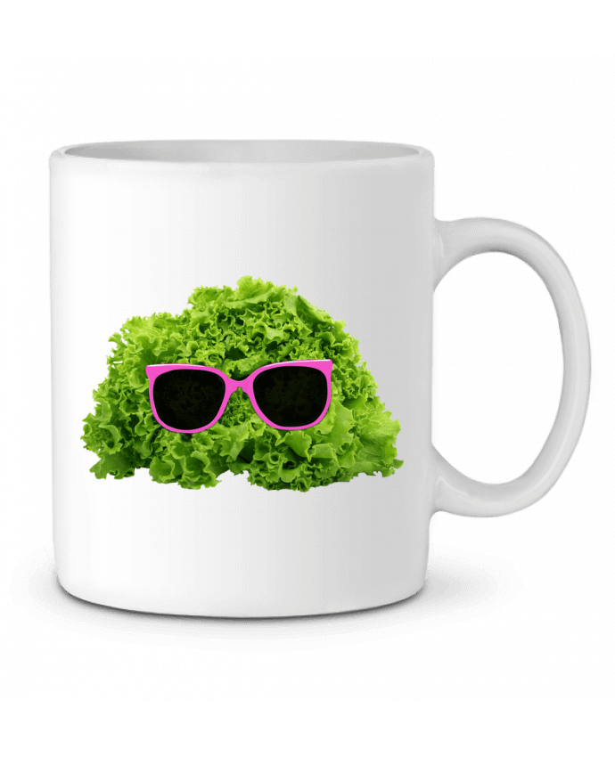 Ceramic Mug Mr Salad by Florent Bodart