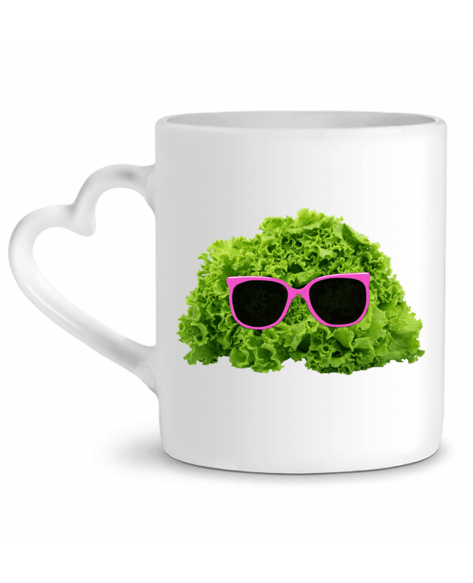 Mug coeur Mr Salad par Florent Bodart