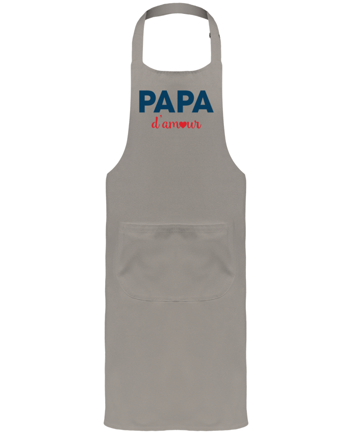 Tablier avec poches Papa d'amour par tunetoo