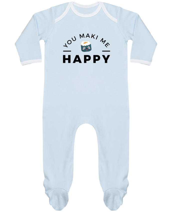 Body Pyjama Bébé You Maki me Happy par Nana