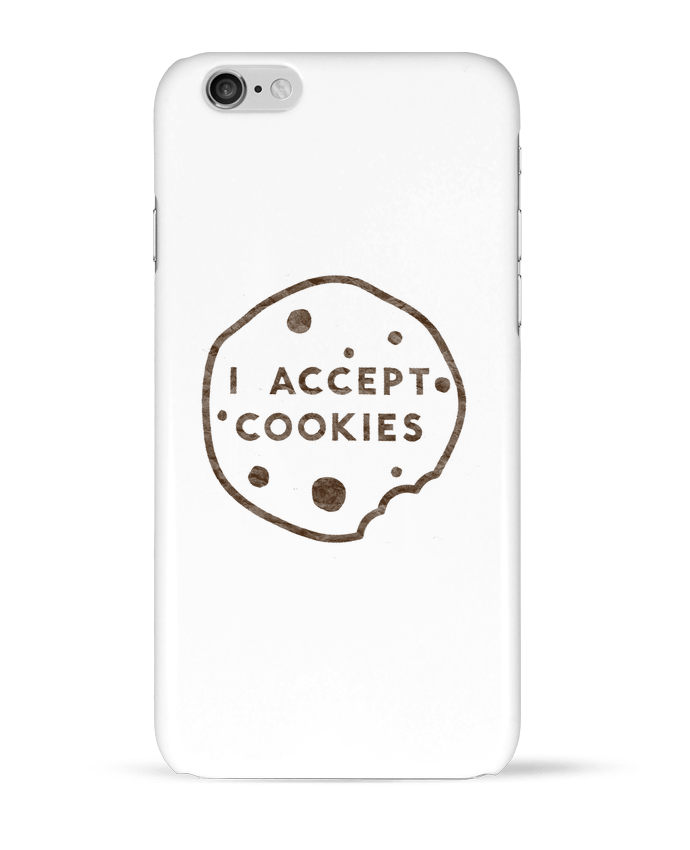 Case 3D iPhone 6 I accept cookies by Florent Bodart