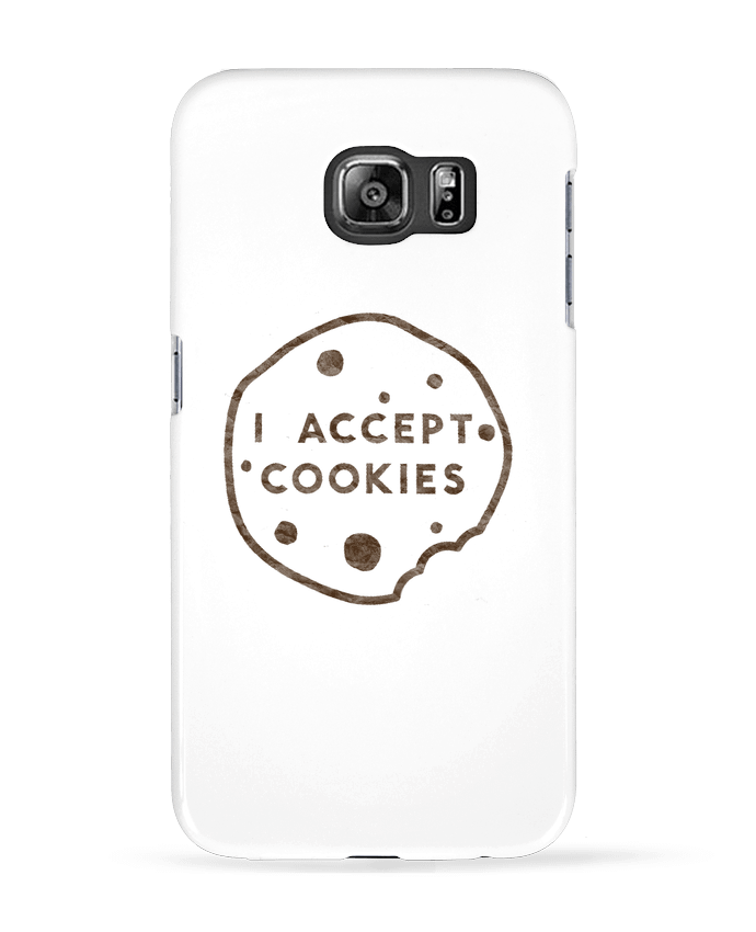 Coque Samsung Galaxy S6 I accept cookies - Florent Bodart