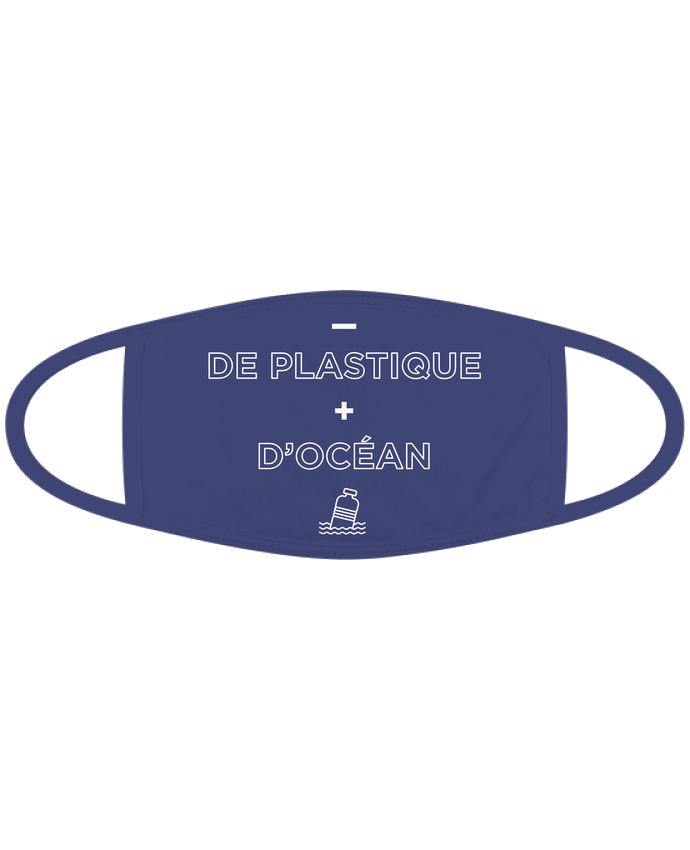 Mascarilla de protección personalizada - de plastique + d'océan - Mascarilla de protección personalizada por tunetoo