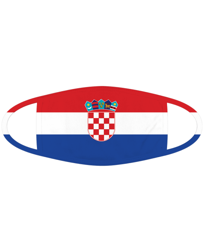 Mascarilla de protección personalizada Drapeau Croatie por tunetoo