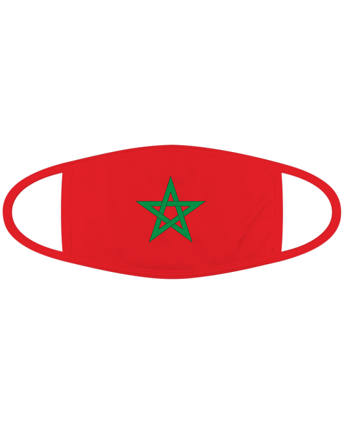 Mascarilla de protección personalizada Drapeau Maroc por tunetoo