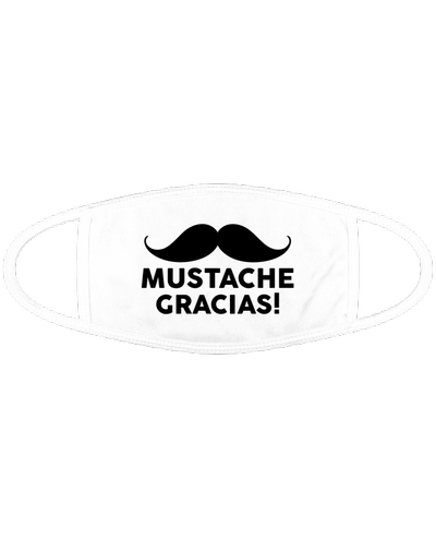 Masque Mustache Gracias ! par tunetoo