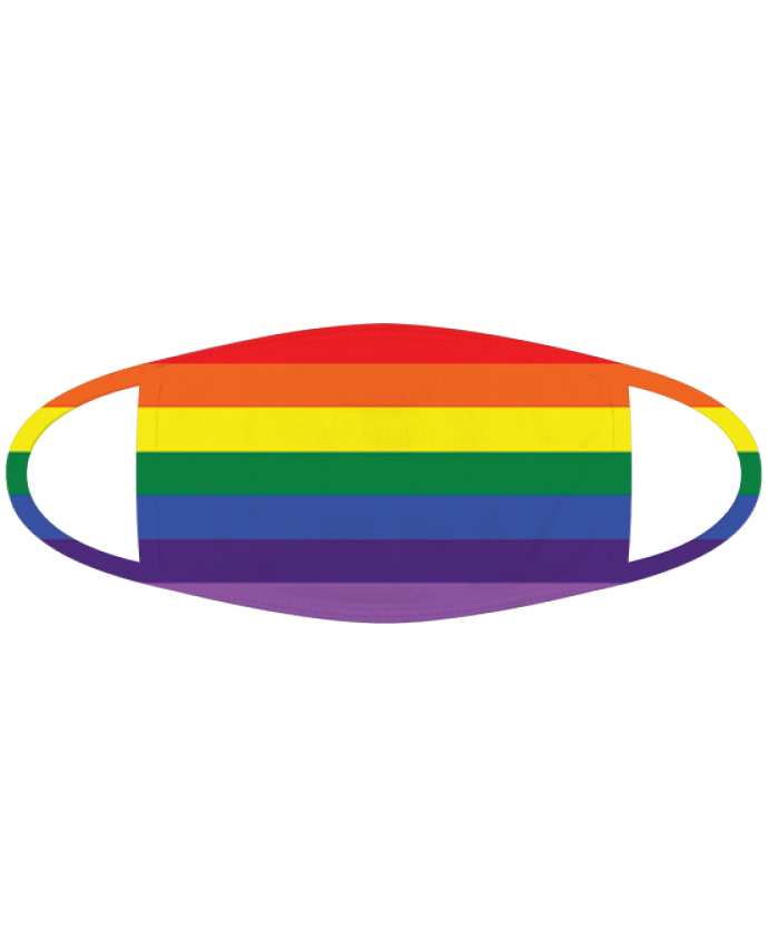 Mascarilla de protección personalizada Drapeau LGBT - Mascarilla de protección personalizada por tunetoo