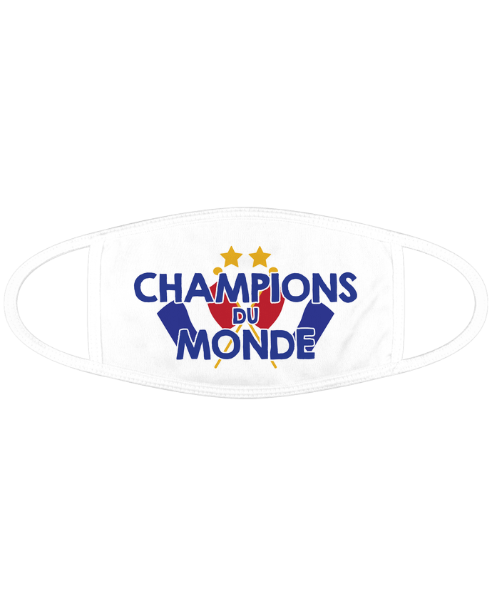 Mascarilla de protección personalizada Champions du monde - Mascarilla de protección personalizada por tunetoo