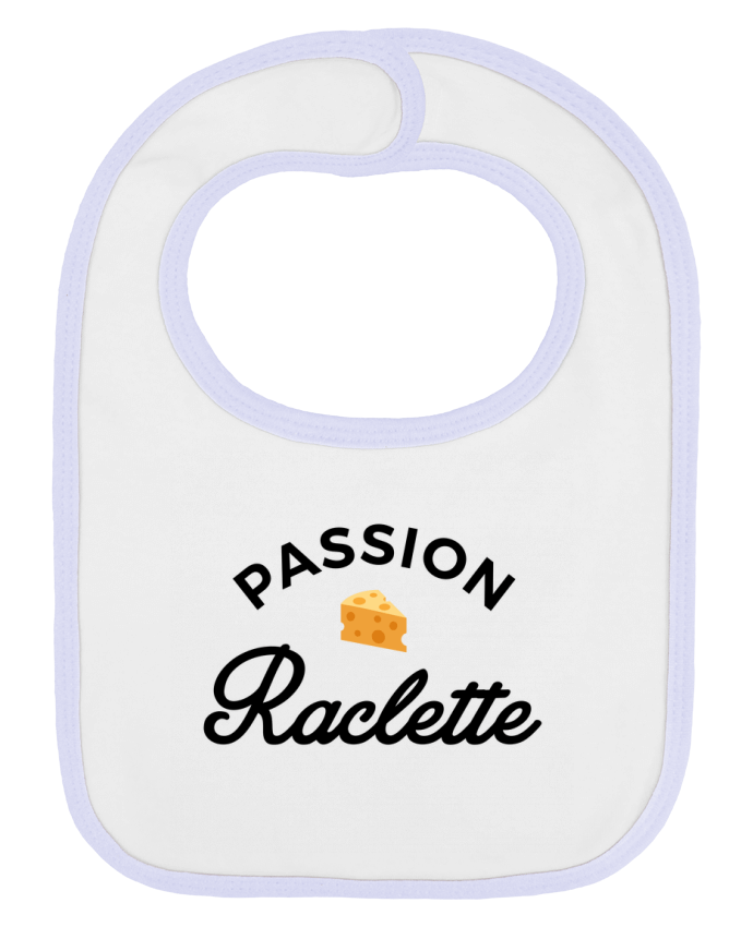 Bavoir bébé uni Passion Raclette par Nana