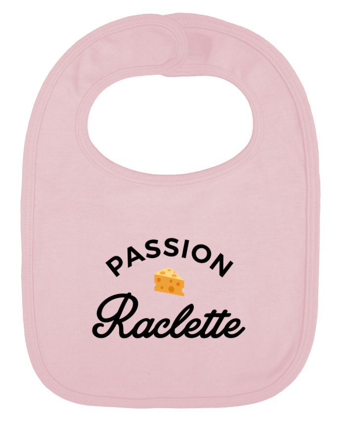 Bavoir bébé uni Passion Raclette par Nana