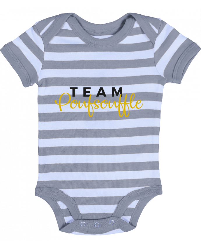 Baby Body striped Team Poufsouffle - Nana