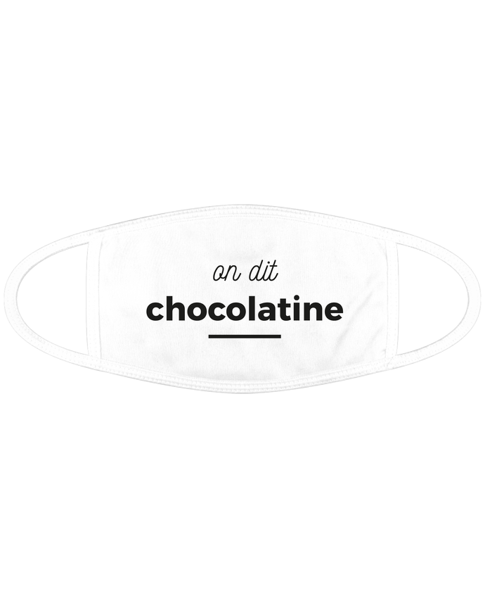 Masque Sublimable Taille L On dit chocolatine by Ruuud