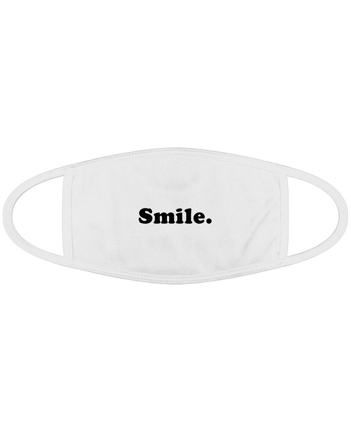 Mascarilla de protección personalizada Mascarilla de protección personalizada Smile - gris por justsayin