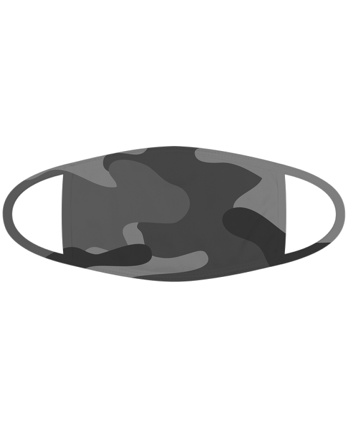 Mascarilla de protección personalizada Camouflage gris por justsayin
