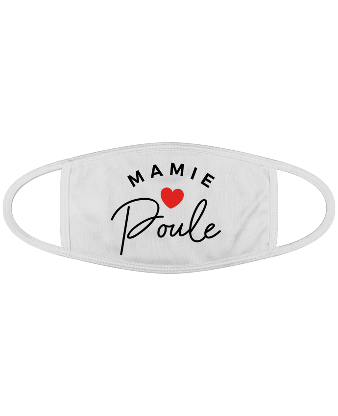 Mascarilla de protección personalizada Mamie Poule por Nana