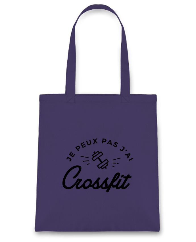 Tote-bag Je peux pas j'ai Crossfit par Nana