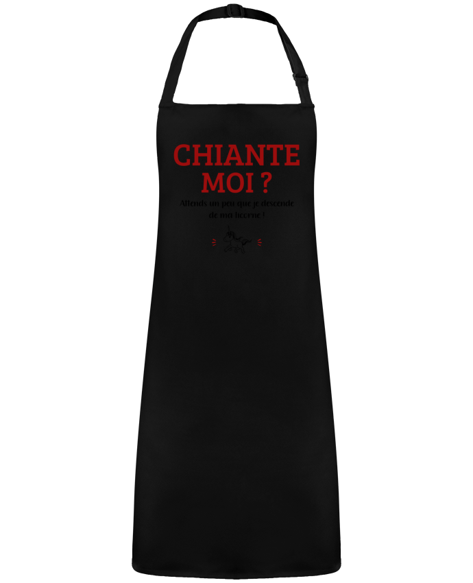 Tablier Chiante moi ? par  La boutique de Laura