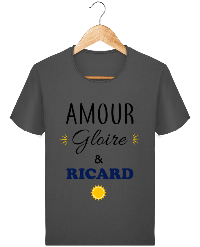  T-shirt Homme vintage Amour gloire & ricard par La boutique de Laura