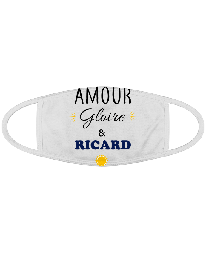 Masque Amour gloire & ricard par La boutique de Laura