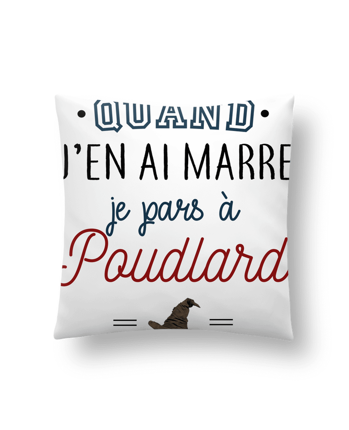 Coussin Je pars à Poudlard par La boutique de Laura