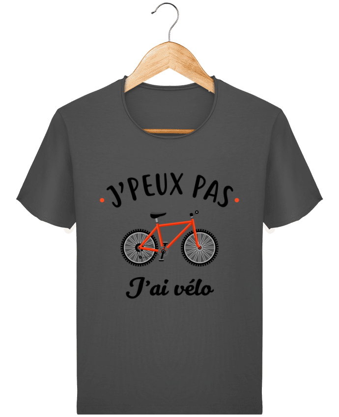  T-shirt Homme vintage J'peux pas j'ai vélo par La boutique de Laura