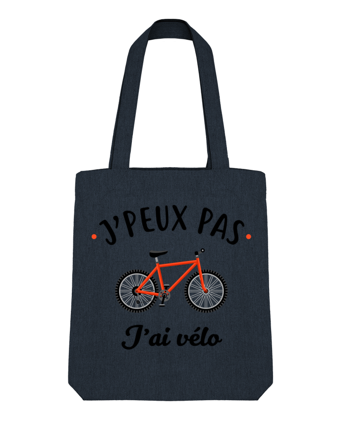 Tote Bag Stanley Stella J'peux pas j'ai vélo par La boutique de Laura 