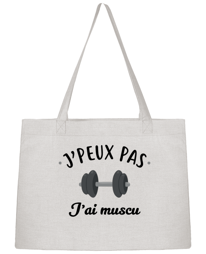 Sac Shopping J'peux pas j'ai muscu par La boutique de Laura