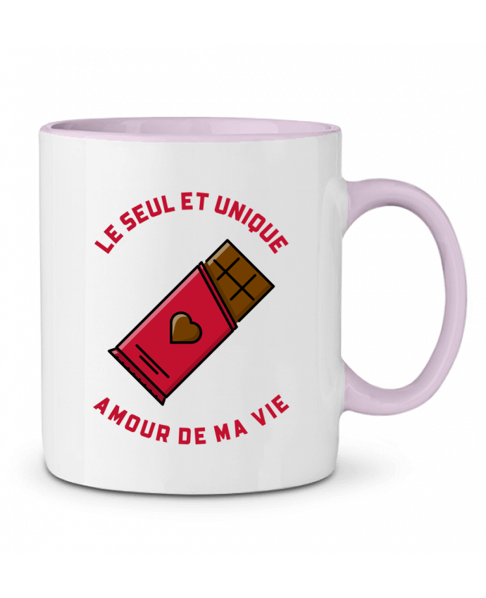 Mug bicolore Le seul et unique amour de ma vie La boutique de Laura